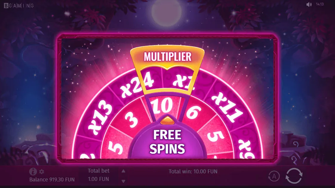 Lucky Lady Moon Megaways Slot Feature