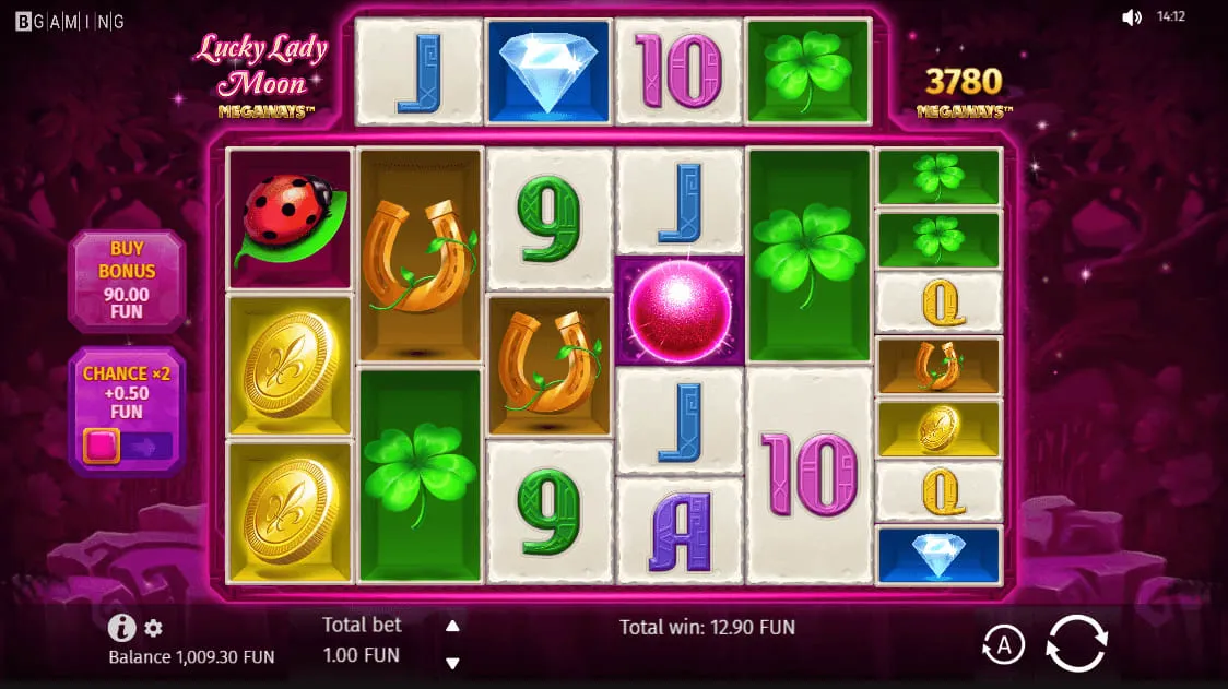 Lucky Lady Moon Megaways Slot