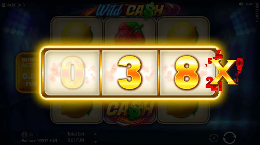 Wild Cash Slot Bonus